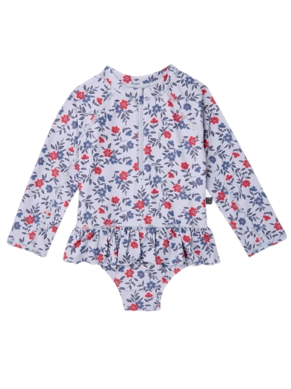 (2) Baby Girl Rash Guard Swimsuits - Picture 3 of 5